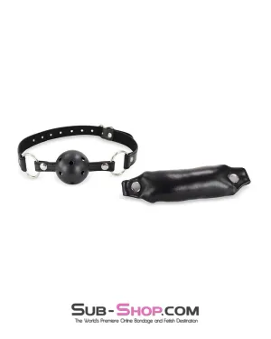 0444M      Interchangeable Bit And Ball Gags Strap