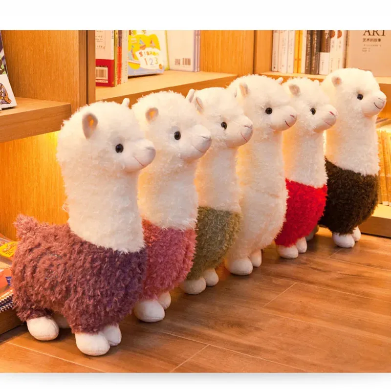 25cm Alpaca Soft Cotton Stuffed 6 Colors.