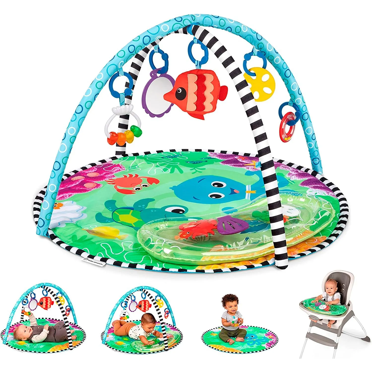 Baby Einstein Sea Floor Explorers Tummy Time Water Play Mat