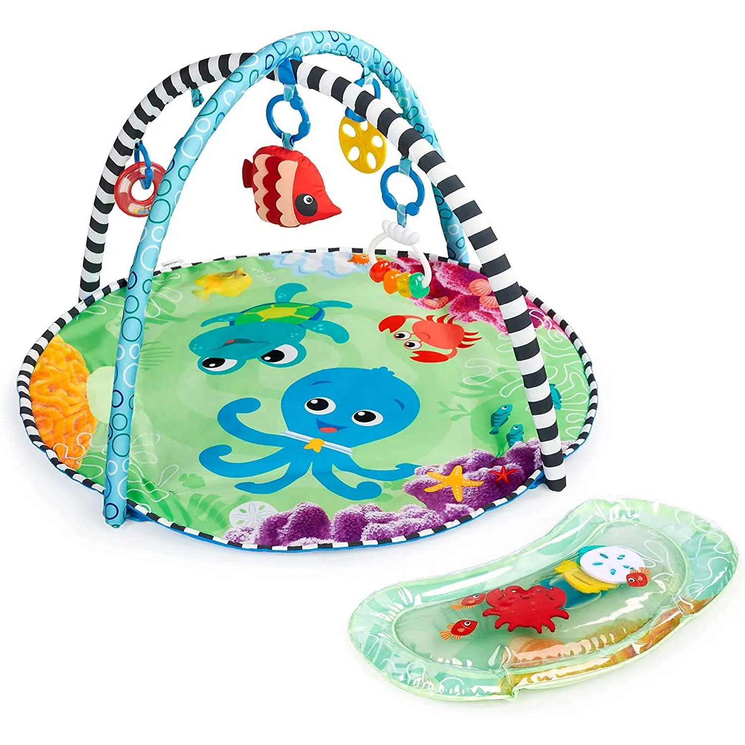 Baby Einstein Sea Floor Explorers Tummy Time Water Play Mat