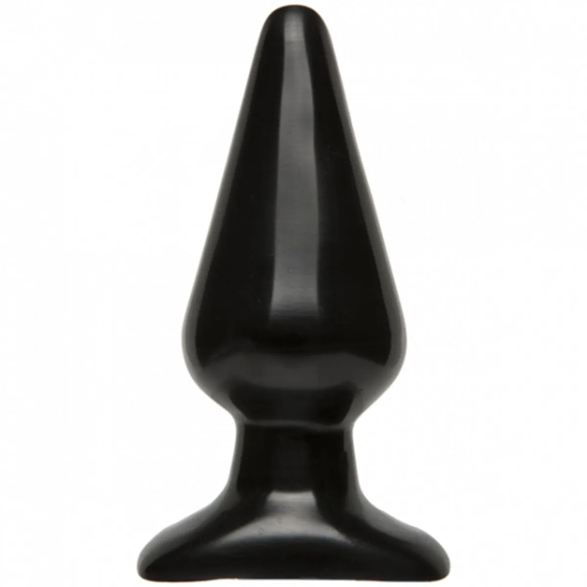 Doc Johnson Classic Butt Plug Smooth Black Large