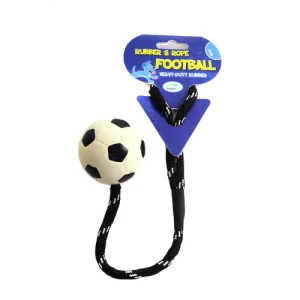 Happy Pet Soccer Rope Ball Dog Toy 2.5 Inch