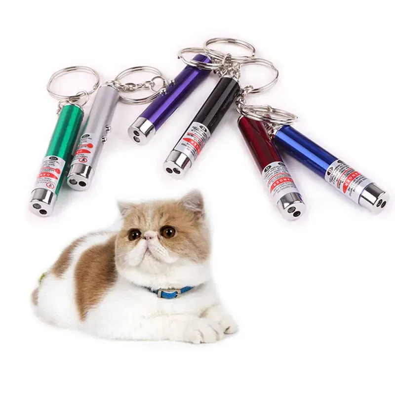 Interactive LED Laser Pointer Toys for Cats