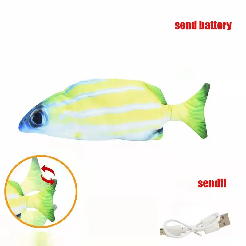 Interactive Rechargeable Electric Fish Toy