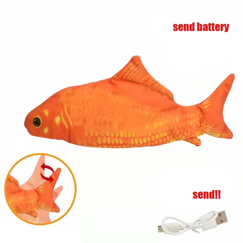 Interactive Rechargeable Electric Fish Toy