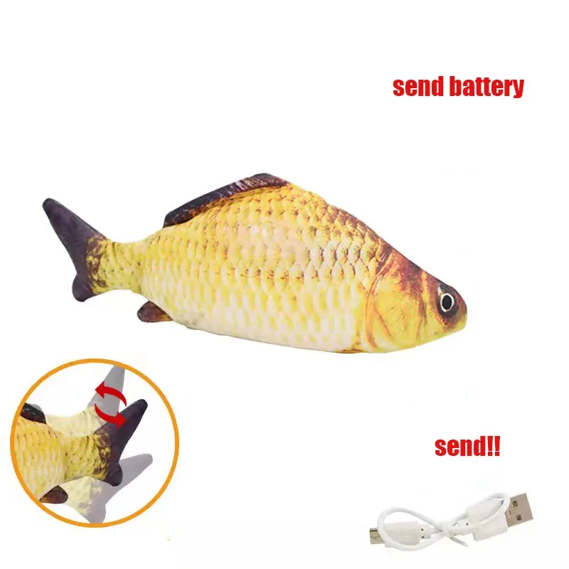 Interactive Rechargeable Electric Fish Toy