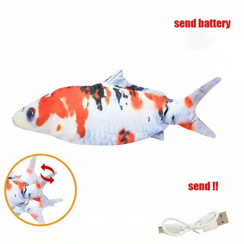 Interactive Rechargeable Electric Fish Toy