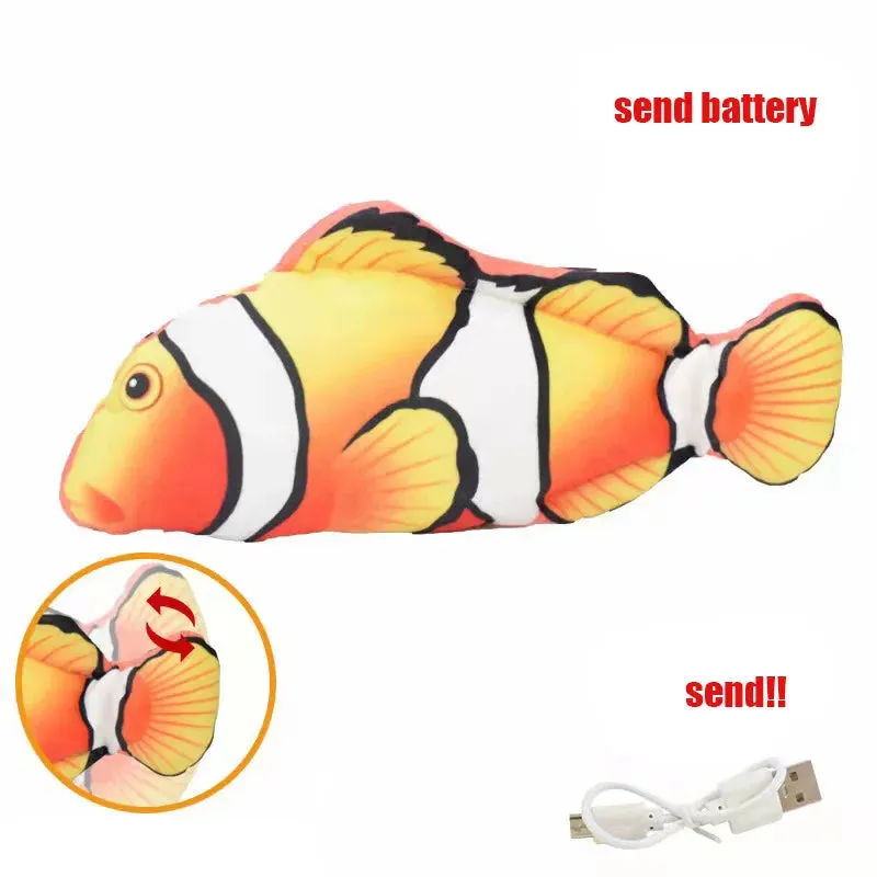 Interactive Rechargeable Electric Fish Toy