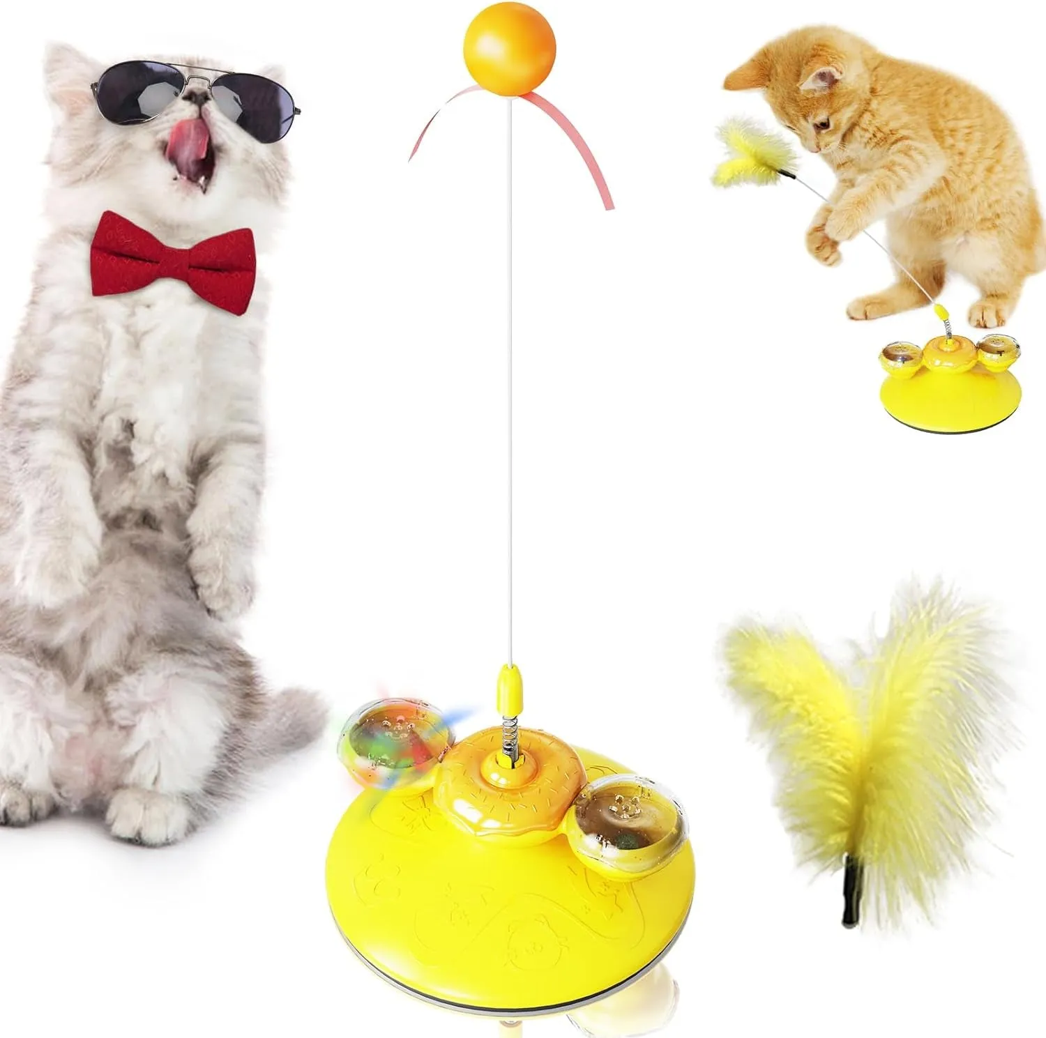 Interactive Windmill Cat Toys