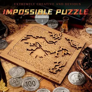 Intricate Wooden Puzzles