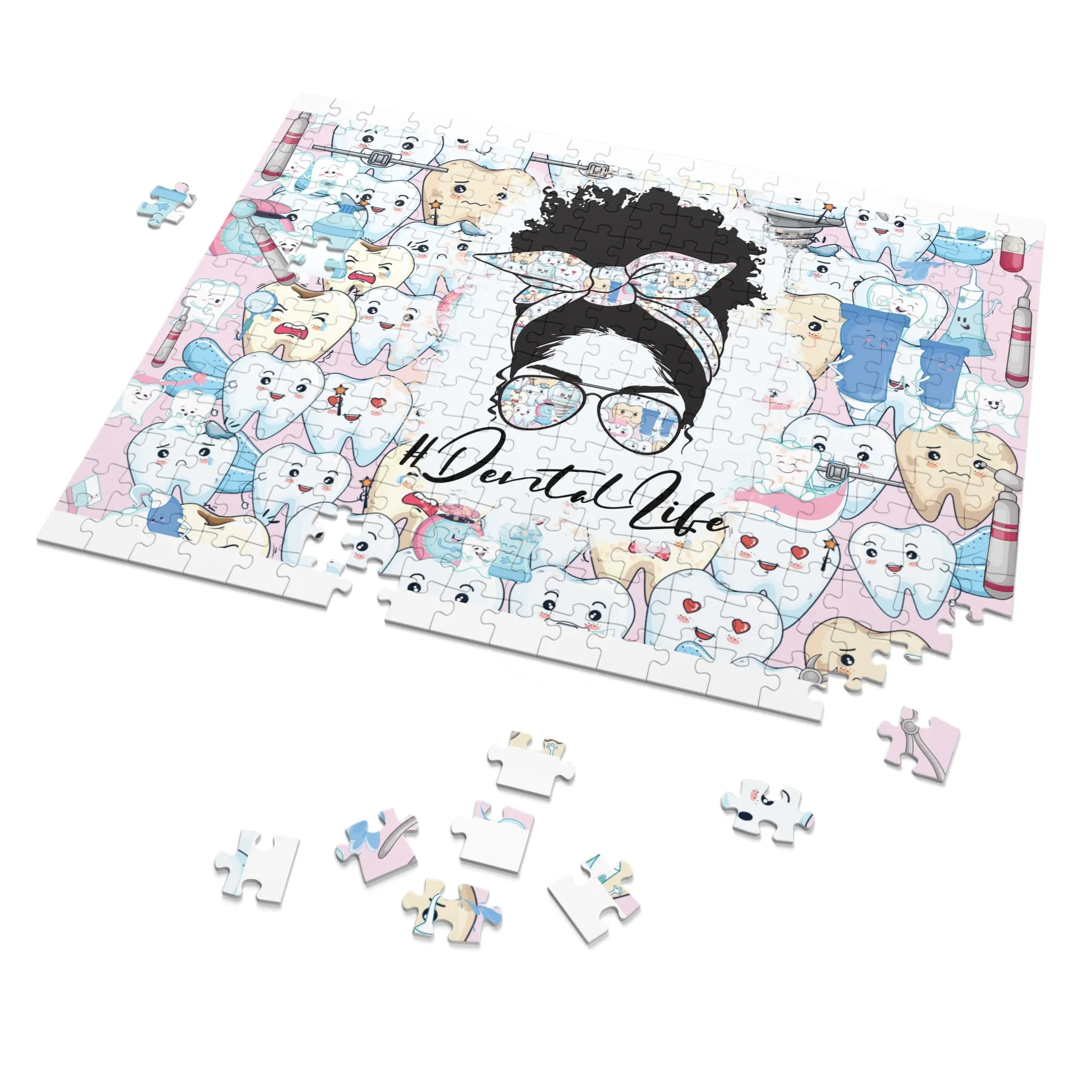 Jigsaw Puzzle, Dentist/Dental Nurse, Personalised/Non-Personalised (30, 110, 252, 500,1000-Piece)