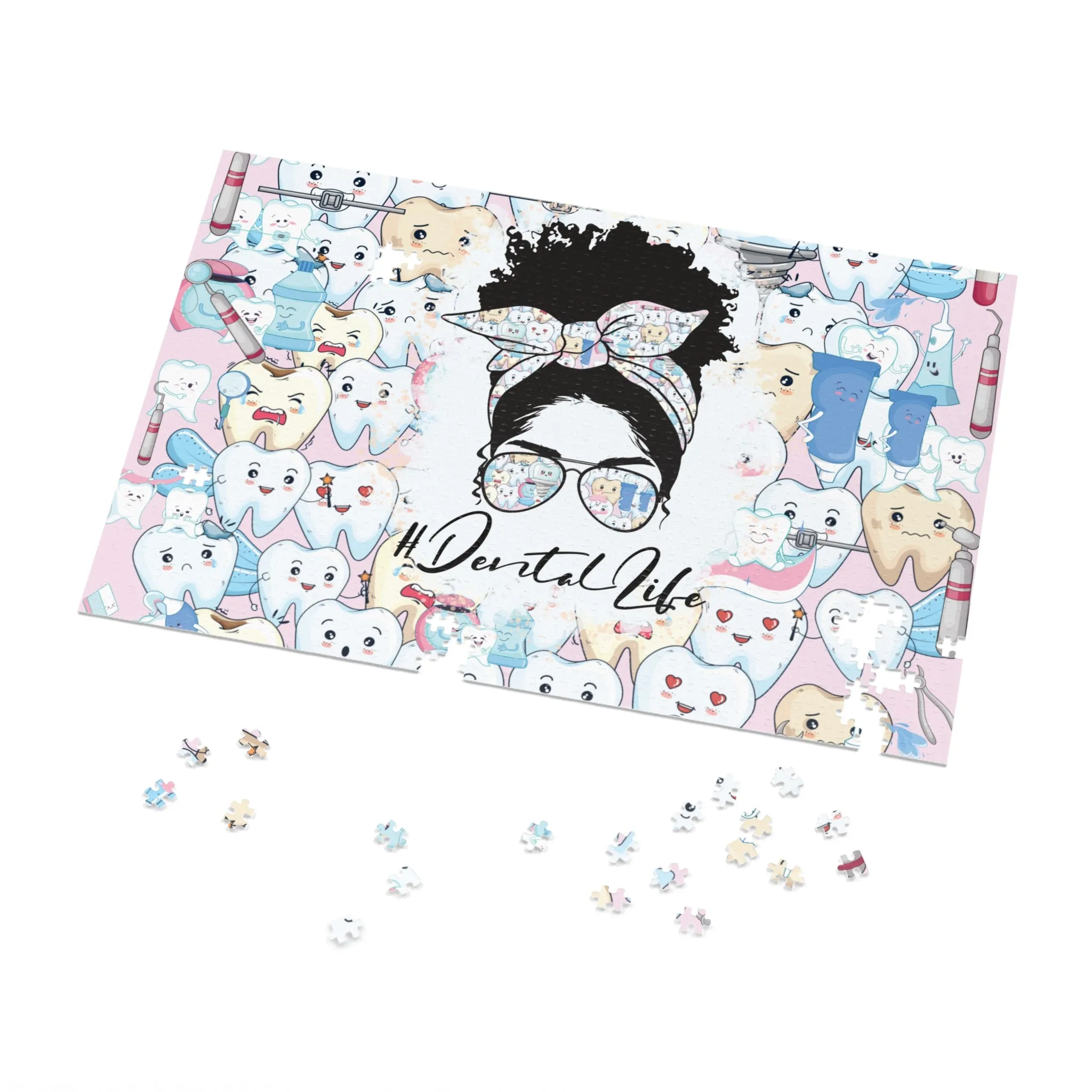 Jigsaw Puzzle, Dentist/Dental Nurse, Personalised/Non-Personalised (30, 110, 252, 500,1000-Piece)