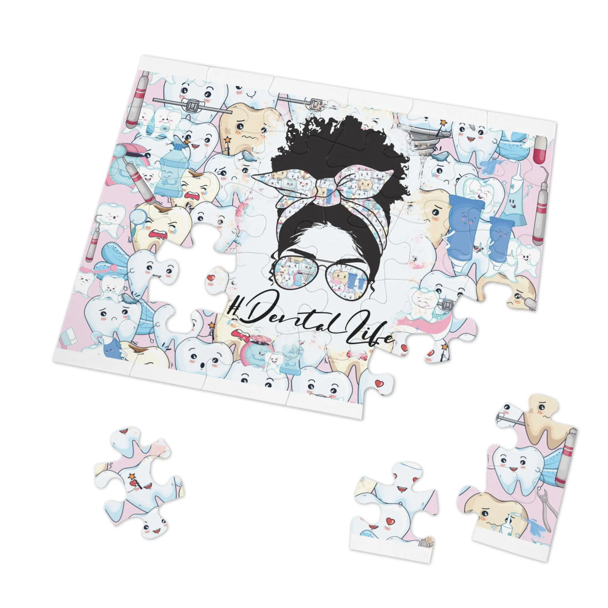 Jigsaw Puzzle, Dentist/Dental Nurse, Personalised/Non-Personalised (30, 110, 252, 500,1000-Piece)