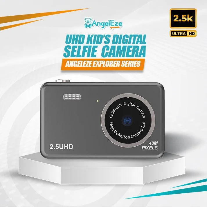 Kids Digital Camera - Ultra HD - 32GB SD Card - Dual Camera - LCD Screen - Photo and Video - Great Gift