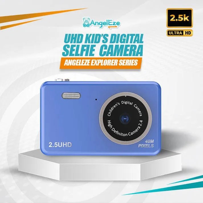 Kids Digital Camera - Ultra HD - 32GB SD Card - Dual Camera - LCD Screen - Photo and Video - Great Gift