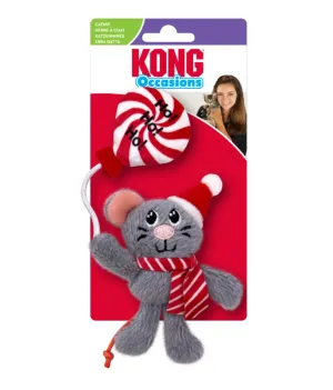 KONG Cat Toy Holiday Occasions Mouse