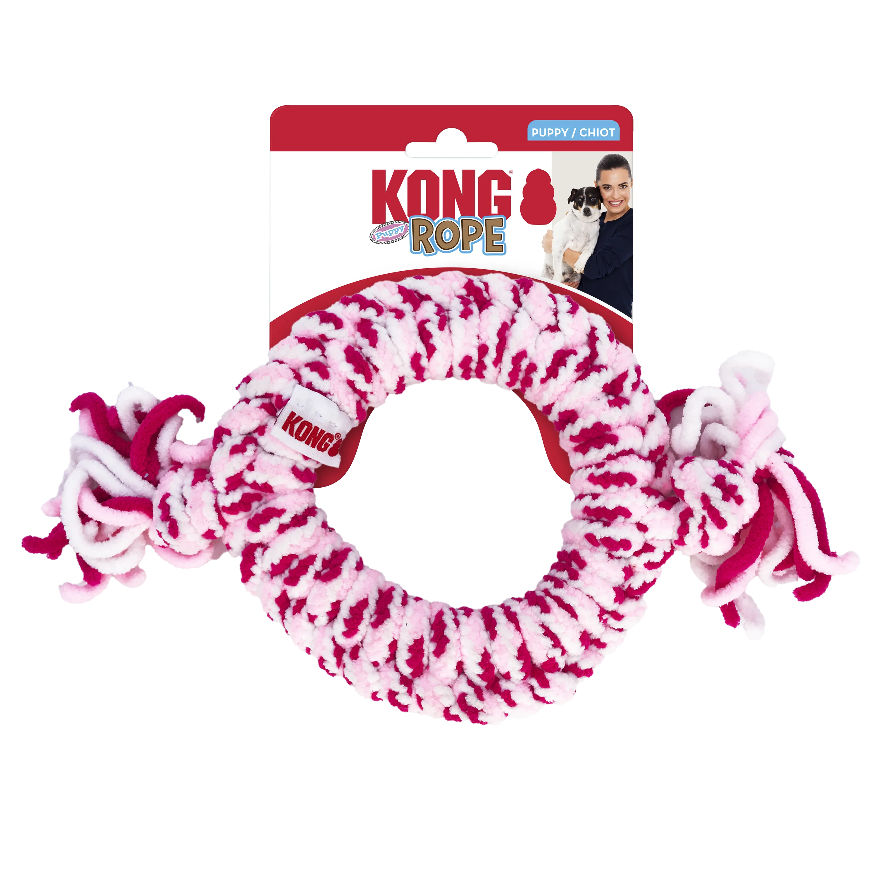 Kong Rope Puppy Ring Dog Toy