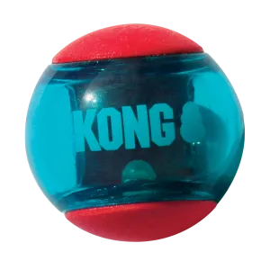 Kong Squeezz Action Ball Red Dog Toy