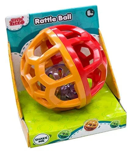 Little Hero Rattle Ball - Assorted