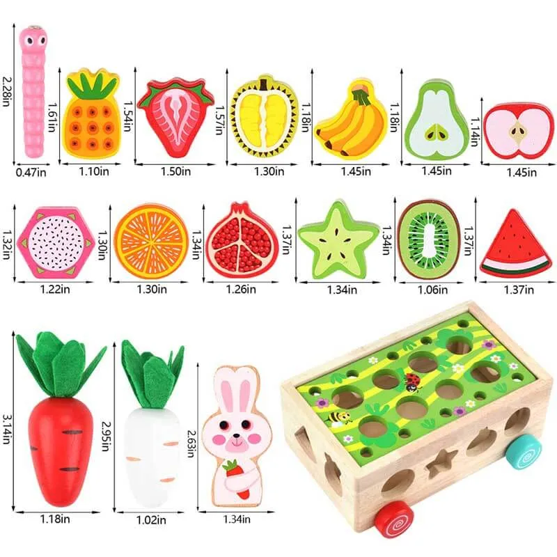 Montessori Wooden Farm