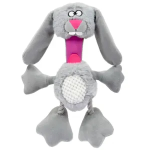 Multi Tugs Plush & Rope Rabbit Small Dog Toys