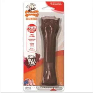 Nylabone Beef Jerky Flavor Frenzy Power Chew Souper Toy for Dogs | For Aggressive Chewers