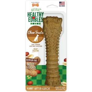 Nylabone Healthy Edibles Natural Long Lasting Peanut Butter Flavor Dog Treats - X-Large/Souper (1 ct)