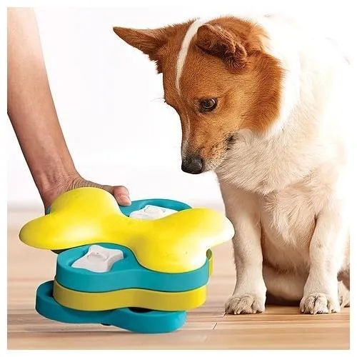 Outward Hound Nina Ottosson Dog Tornado Puzzle Feeder Dog Toy^^^