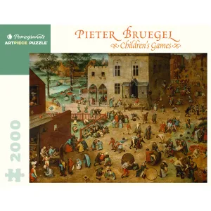 Pieter Bruegel's Children's Games Puzzle - 2,000 Pieces