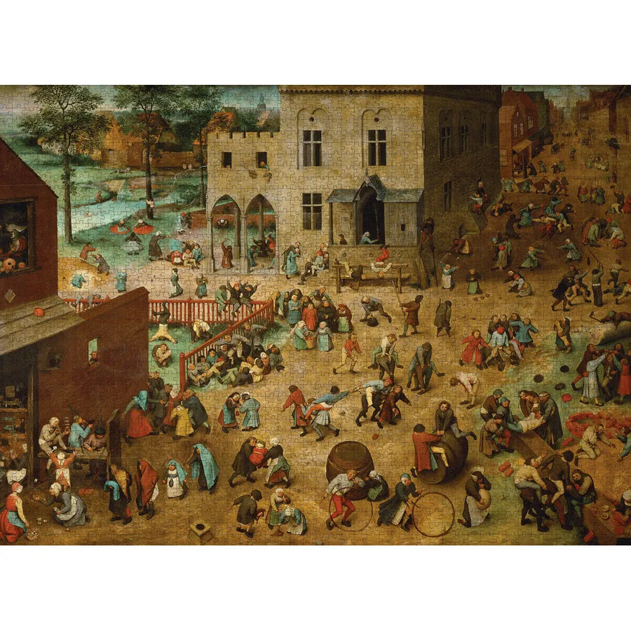 Pieter Bruegel's Children's Games Puzzle - 2,000 Pieces