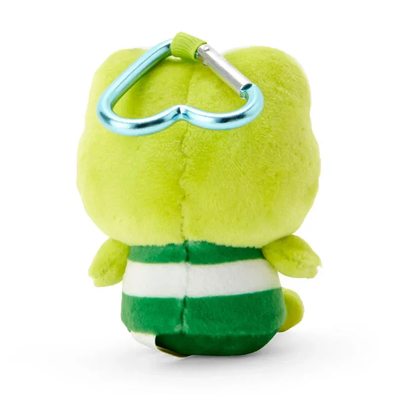 Sanrio Keroppi plushie mascot with heart clip