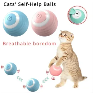 Smart 360° Rotating Cat & Dog Toy Ball