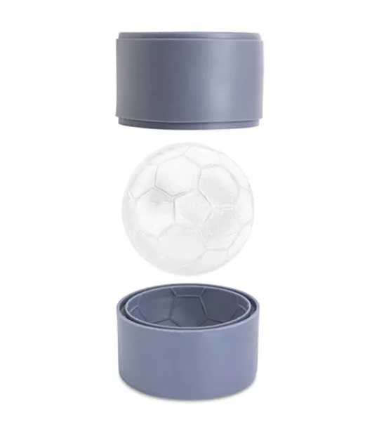 Soccer Ball Ice Ball Molds Gray