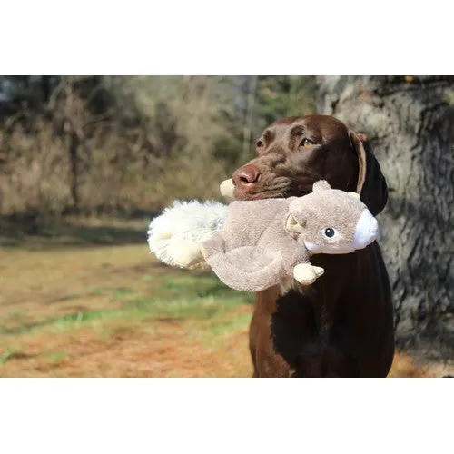 Tall Tails Flying Squirrel Fetch Dog Toy Squeak & Crinkle