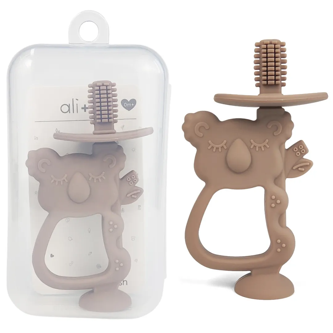 Training Toothbrush Oral Care Koala (Taupe)