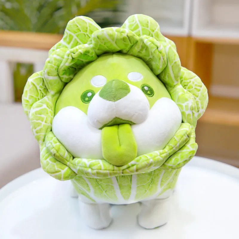 Veggie Genie Veggie Dog Doll Puppy Plush Toy Cute Puppy Cuddler