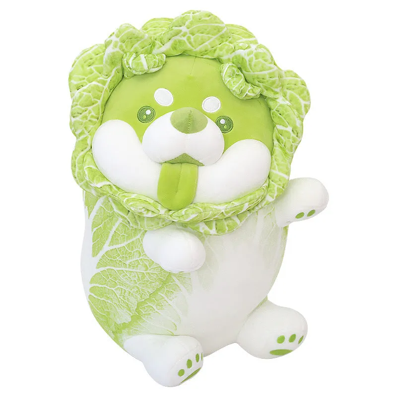 Veggie Genie Veggie Dog Doll Puppy Plush Toy Cute Puppy Cuddler