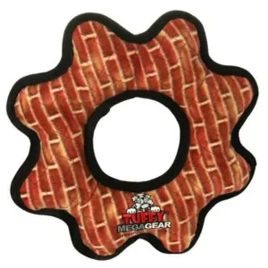 VIP Tuffy's Mega Gear Ring Dog Toy, Brick