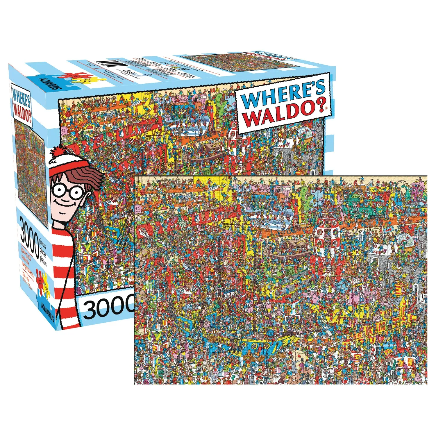 Wheres Waldo 3000 Piece Puzzle - Online Exclusive