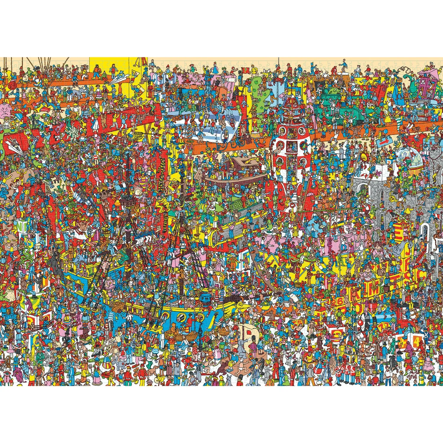 Wheres Waldo 3000 Piece Puzzle - Online Exclusive