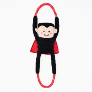 ZippyPaws Dog Toy Halloween RopeTugz Dracula